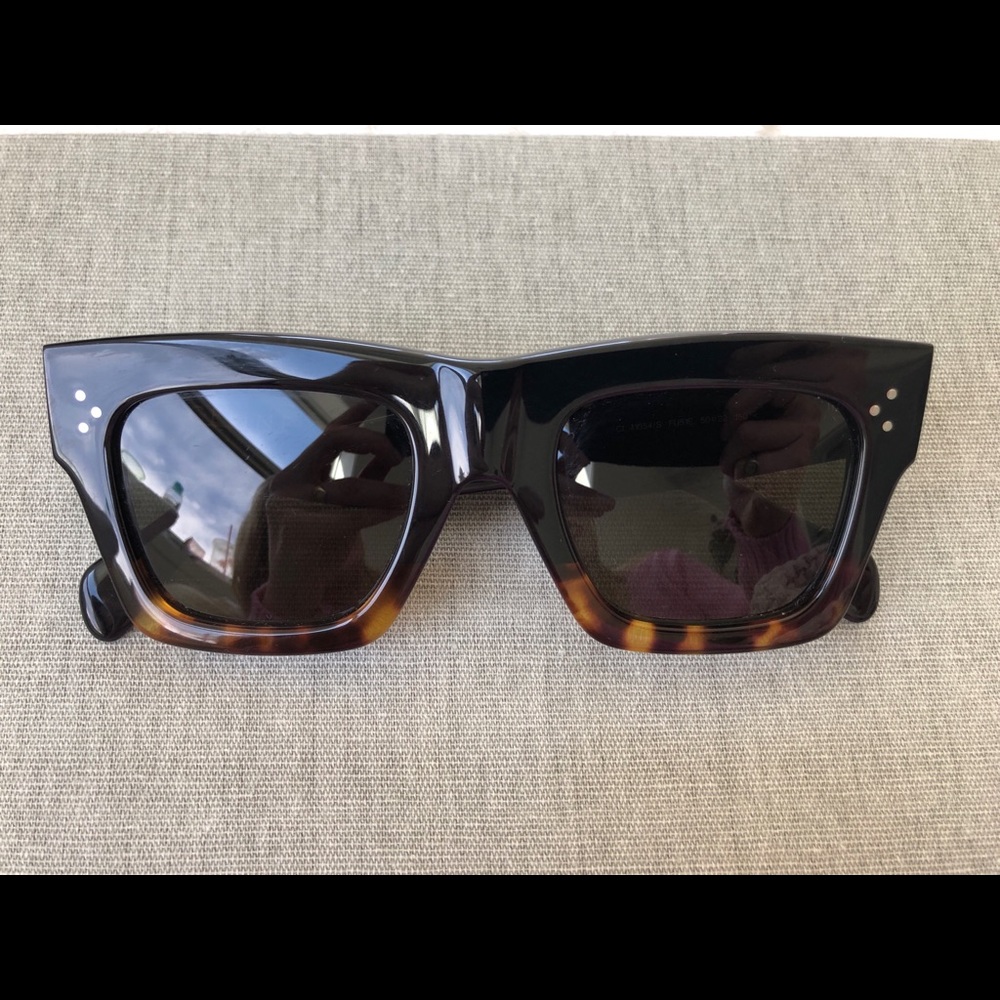 Authentic two tone Celine 41054/S sunglasses